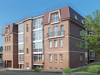 Малоэтажный дом. Баварская кладка