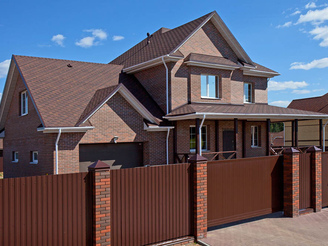 Малоэтажный дом. Баварская кладка