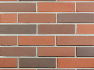 Баварская кладка. Гладкая поверхность. Светло-серый шов